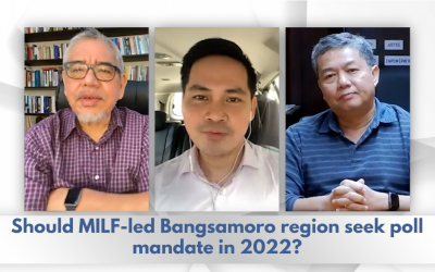 Ep. 12: Should MILF-led Bangsamoro region seek poll mandate in 2022?